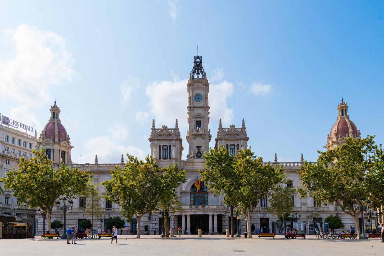 Апартаменти Ayuntamiento Panoramic Валенсія Екстер'єр фото