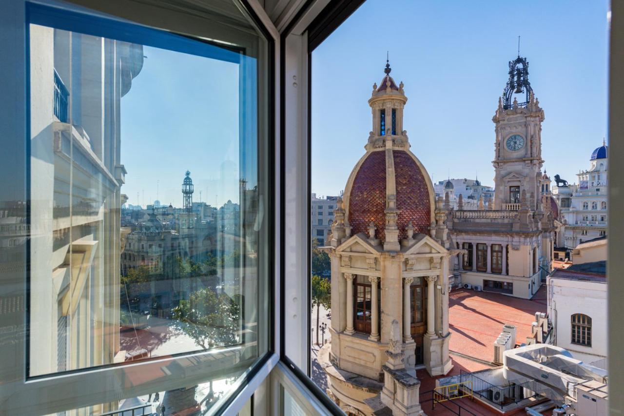 Апартаменти Ayuntamiento Panoramic Валенсія Екстер'єр фото